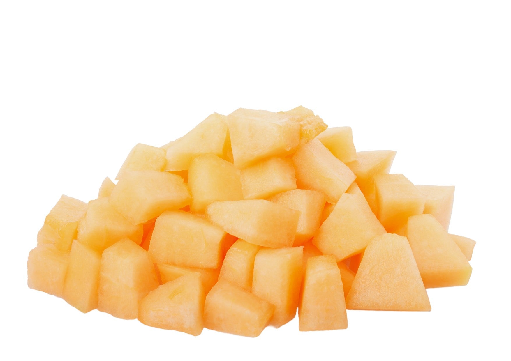 PREP MELON CANTALOUPE DICED 2.2L (Cut-off 10pm) – Wellington Fresh