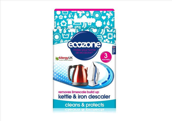 Ecozone Kettle & Iron Descaler (Pack of 3)