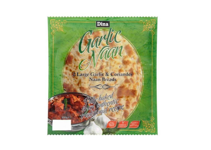 Garlic Naan (Pack of 2) (Pre-Order)