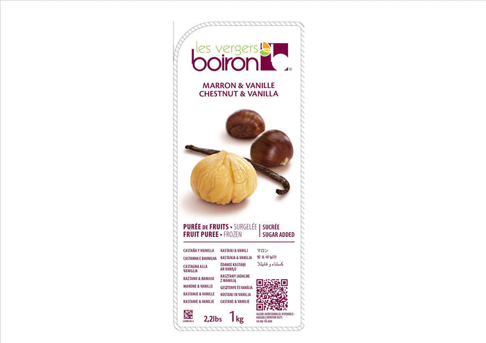 Boiron - Frozen Chestnut & Vanilla Puree