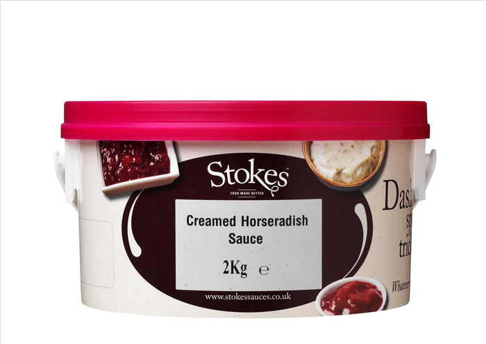 Stokes Creamed Horseradish Sauce (Catering 2Kg)