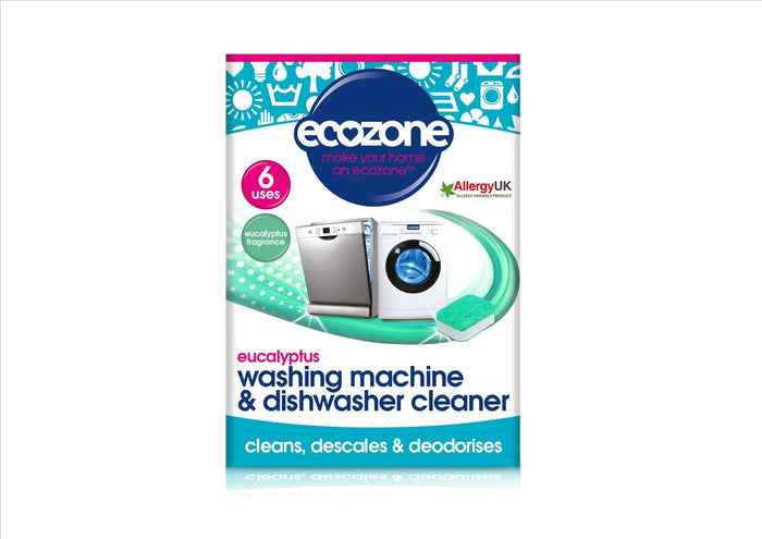 Ecozone Washing Machine & Dishwasher Cleaner (6 Tabs)
