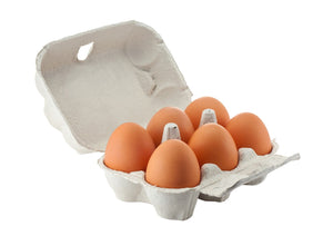 Eggs - Free Range, Medium (Pack of 6)