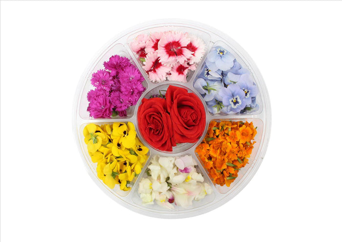 Flowers Edible Selection Wheel