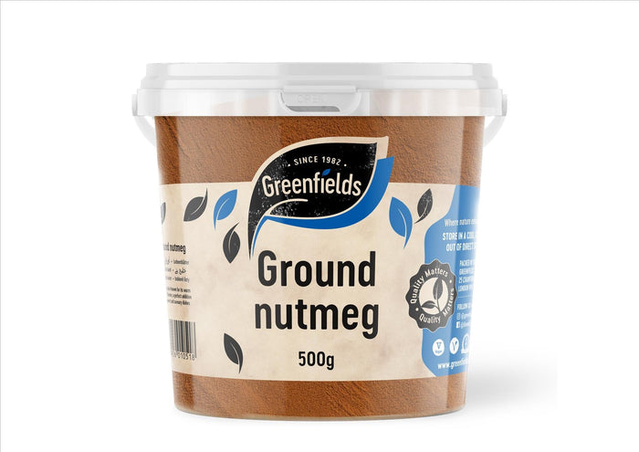 Greenfields - Ground Nutmeg (500g TUB, CATERING PACK)