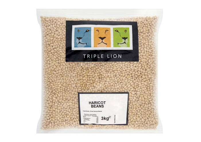 Triple Lion Haricot Beans (3kg)