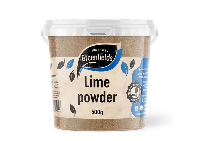 Greenfields - Lime Powder (500g TUB, CATERING PACK)
