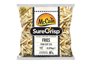 Frozen McCain Thin Cut Chips (2.27Kg)