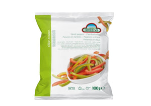 Frozen Peppers (Red & Green) Sliced (1Kg)