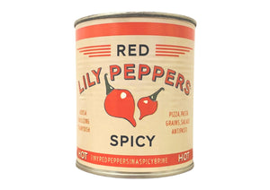 Spicy Red Lily Peppers (800g)