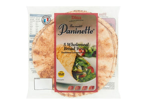 Paninette Wholemeal Bread Wraps (Pack of 5)