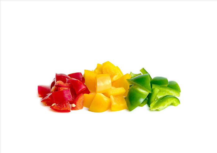 PREP MIXED PEPPERS 3CM DICED (Cut-off 8pm)